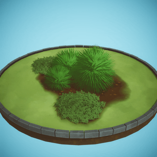 Garden bed timelapse